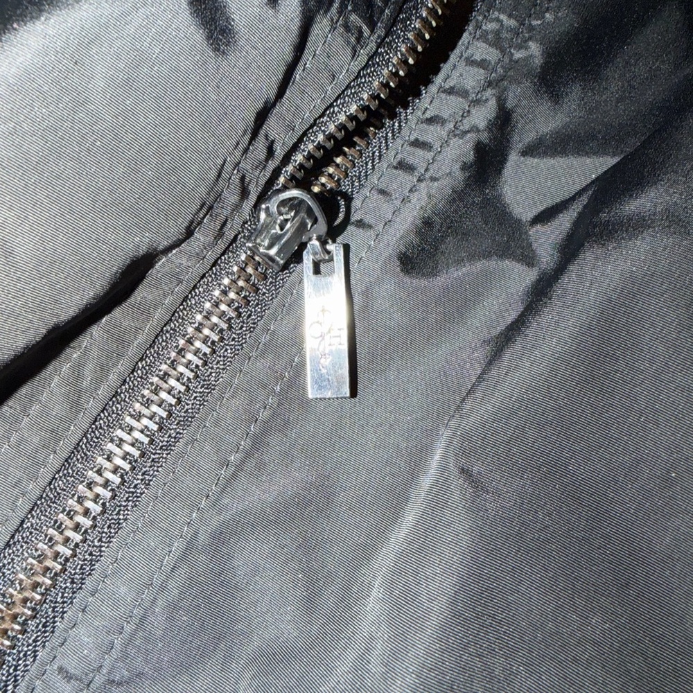 Cole Haan Chic Black Women's Trench Coat - Picture 4 of 6